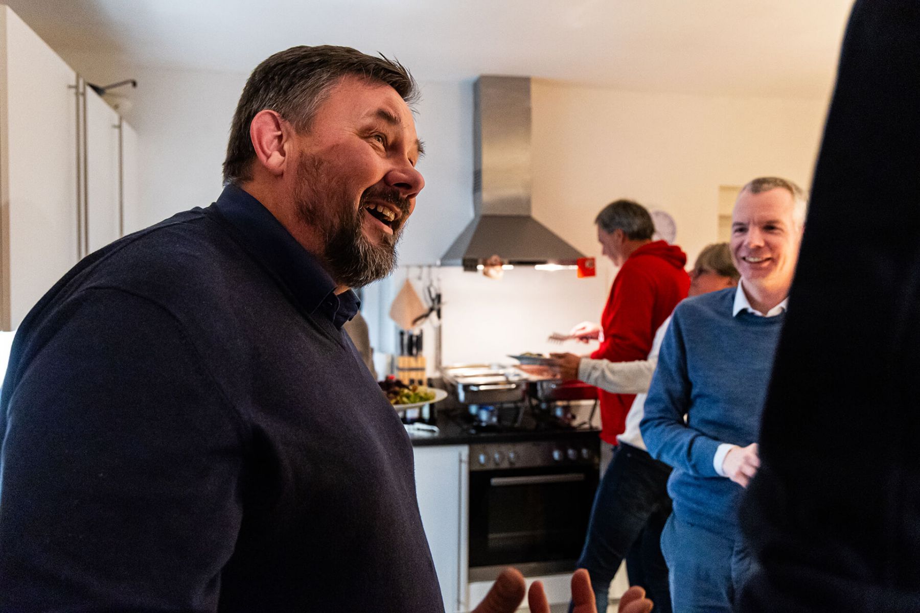 Matthias Scharnhölz lacht